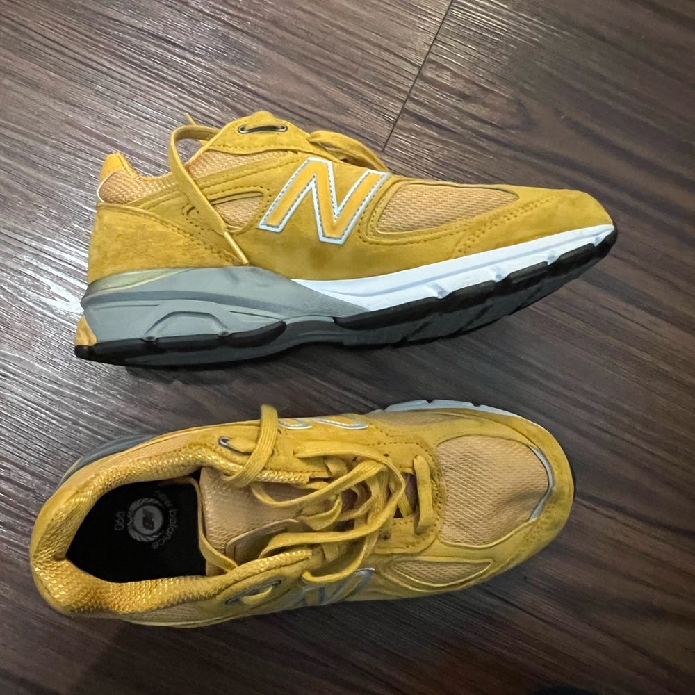 NEW BALANCE 990V4 MADE IN USA 'YELLOW”